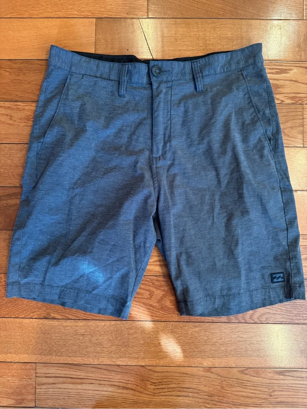 Billabong Crossfire Mid Submersible Shorts Gray/Black Size 32 Recycled Hybrid